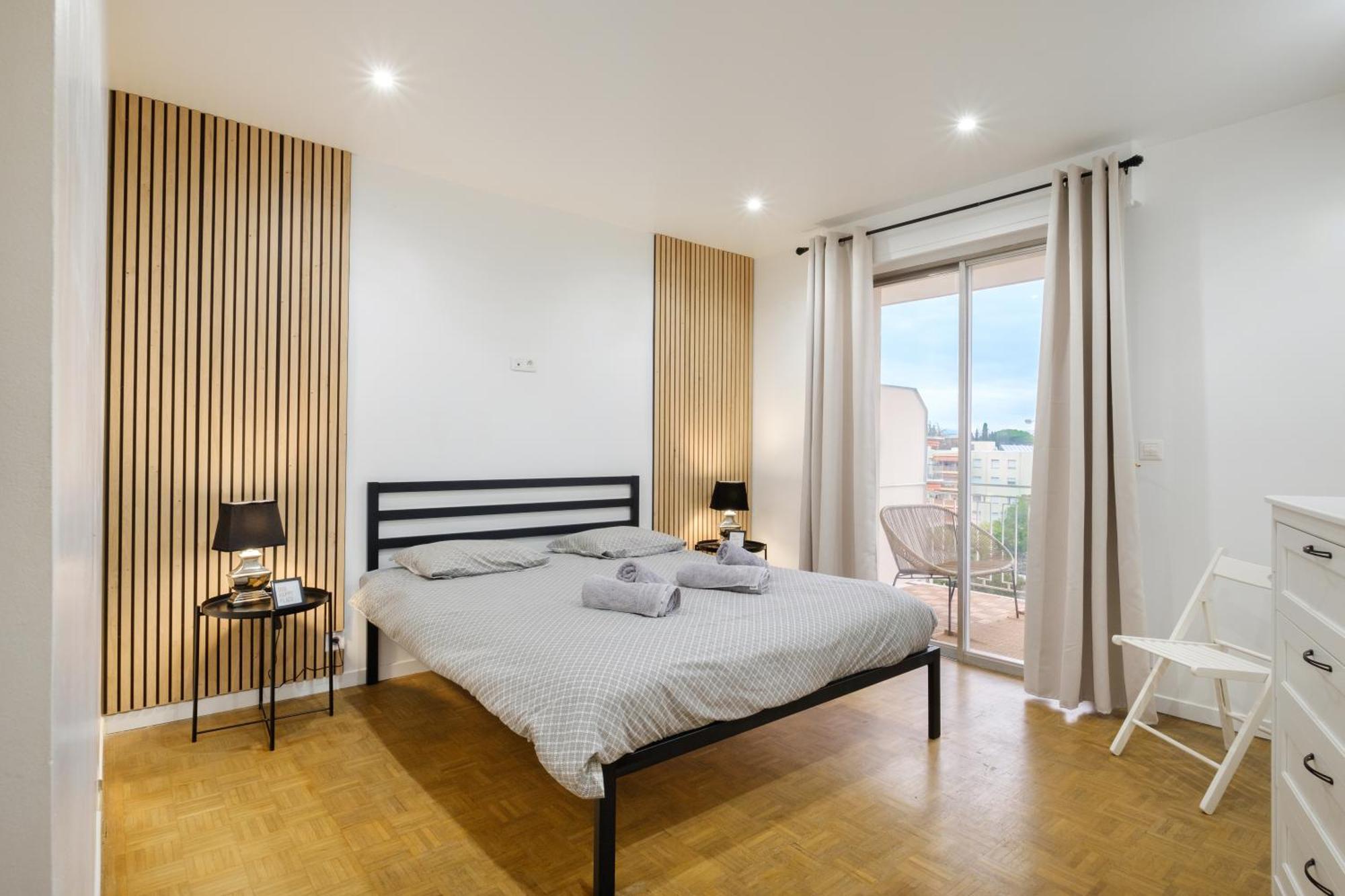 Апартаменты Le Millesime ~ Vue ~ Balcon ~ Parking Кань-сюр-Мер Экстерьер фото