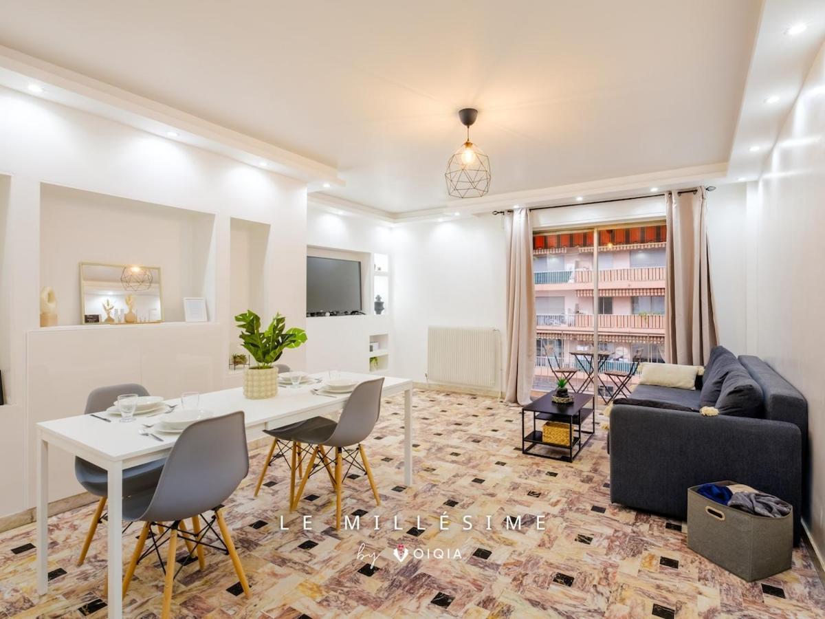 Апартаменты Le Millesime ~ Vue ~ Balcon ~ Parking Кань-сюр-Мер Экстерьер фото