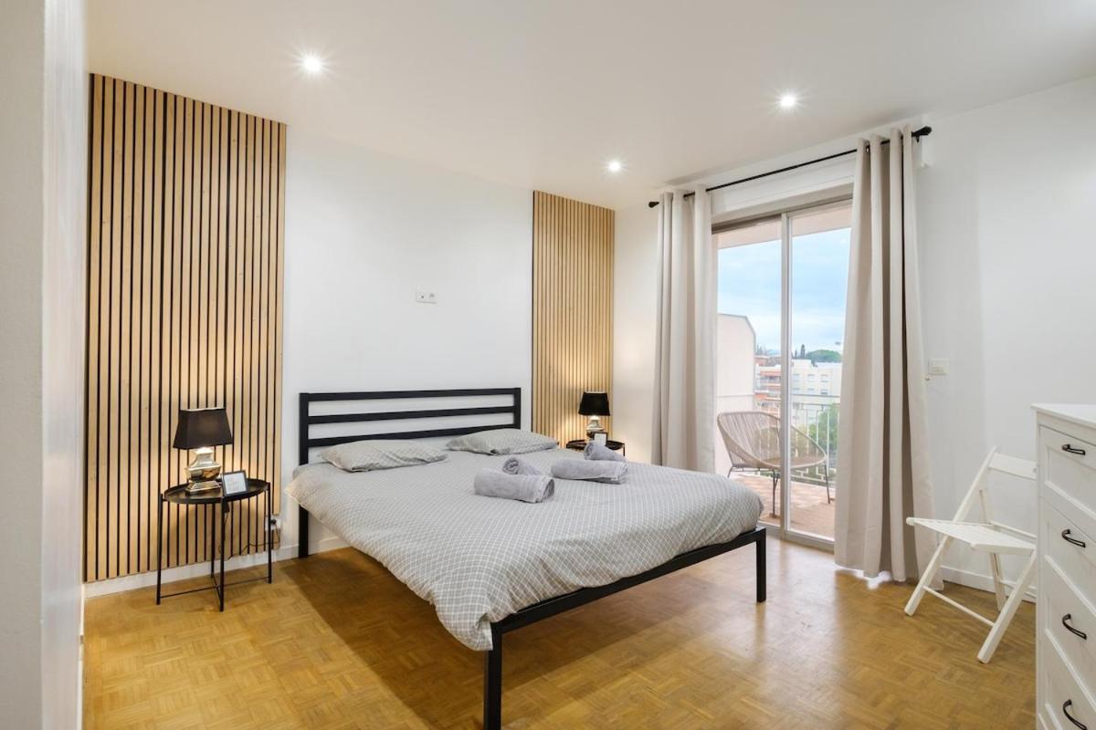 Апартаменты Le Millesime ~ Vue ~ Balcon ~ Parking Кань-сюр-Мер Экстерьер фото